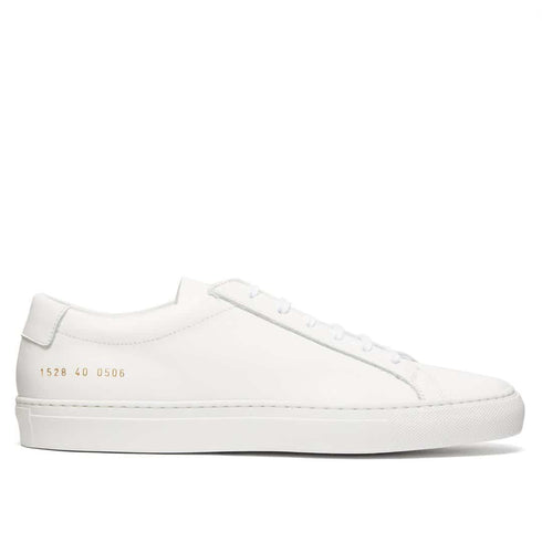 Common Projects Original Achilles Leather Trainers Low White